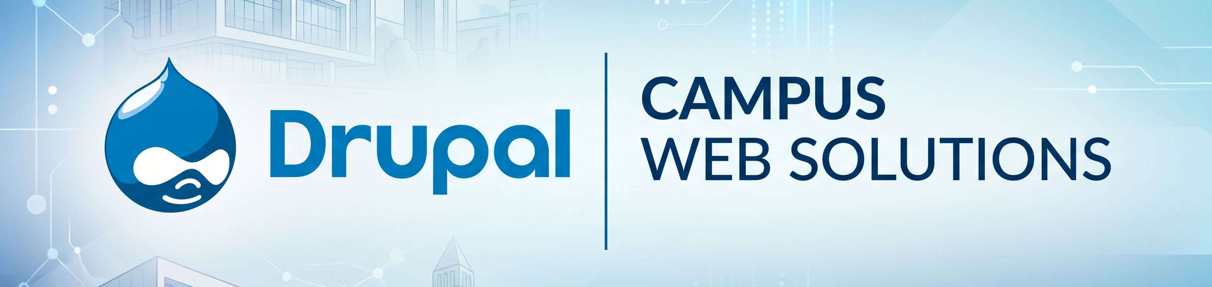 Drupal Campus Web Solutions changelog banner
