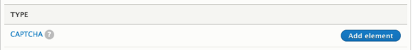captcha element