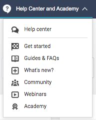 siteimprove help center and academy screenshot