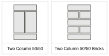 two column layout example