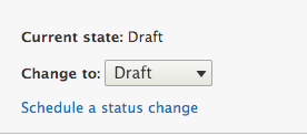 Custom Block draft state custom block draft state