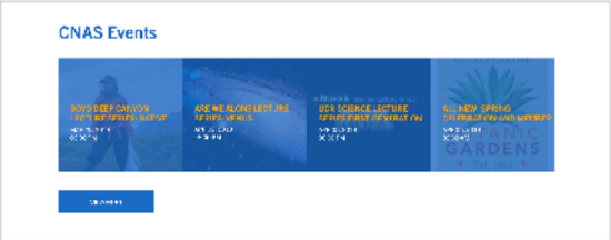 CNAS Localist Events card CNAS Localist Events card example