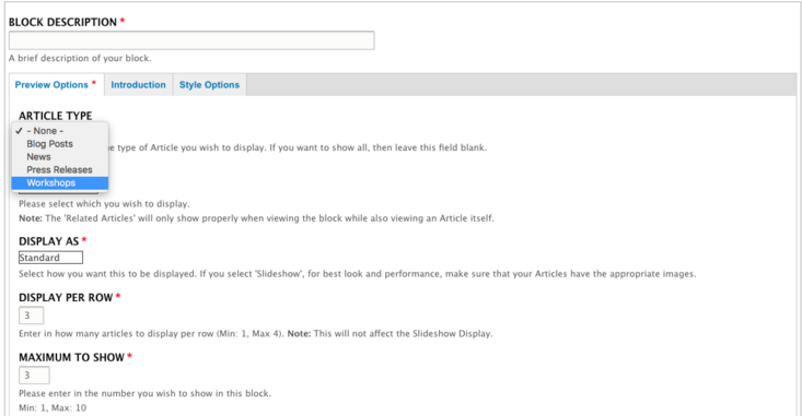 article preview custom block article preview custom block